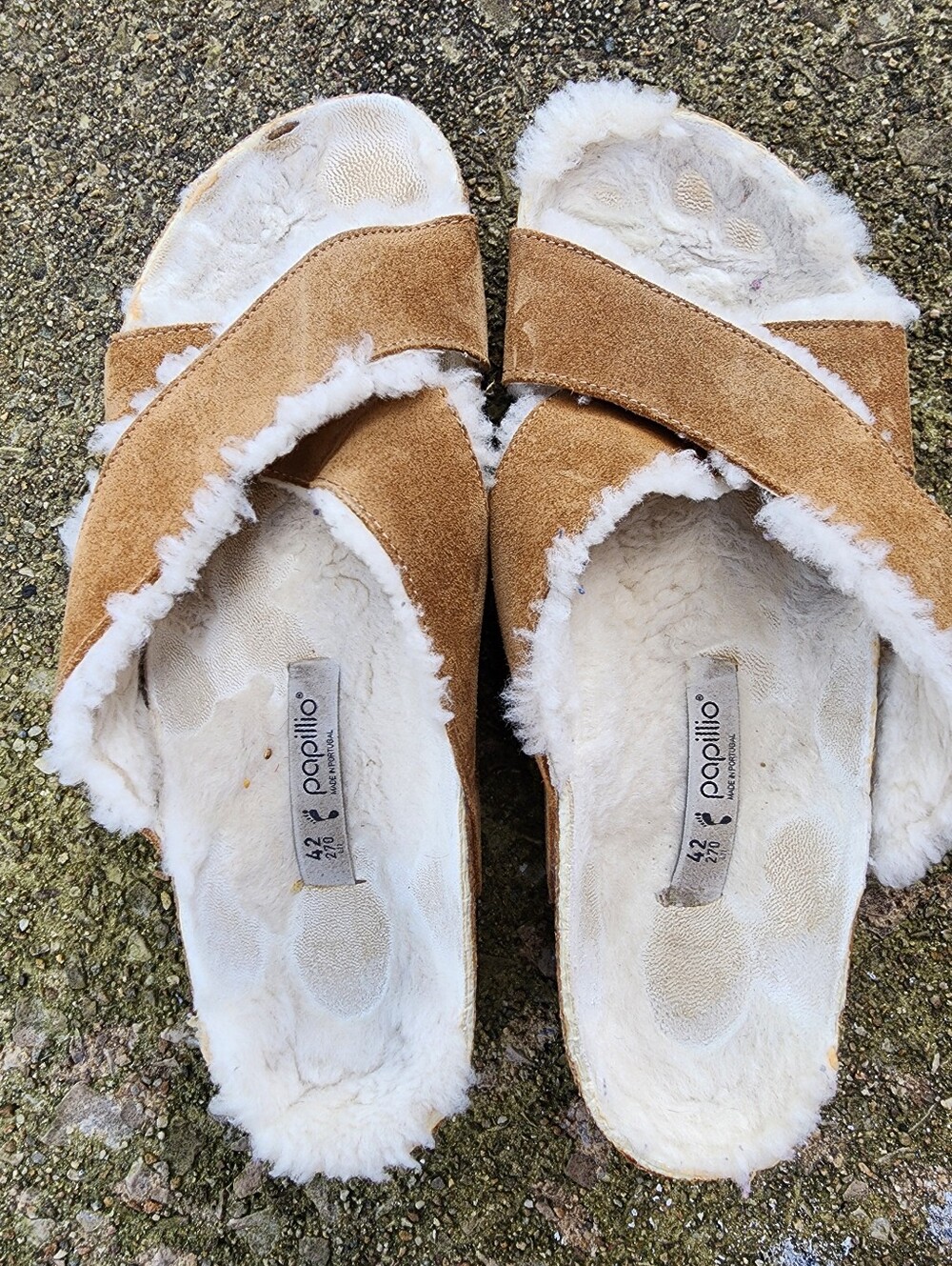 Birkenstock Papillo daytona shearling sandal In , Euro 42